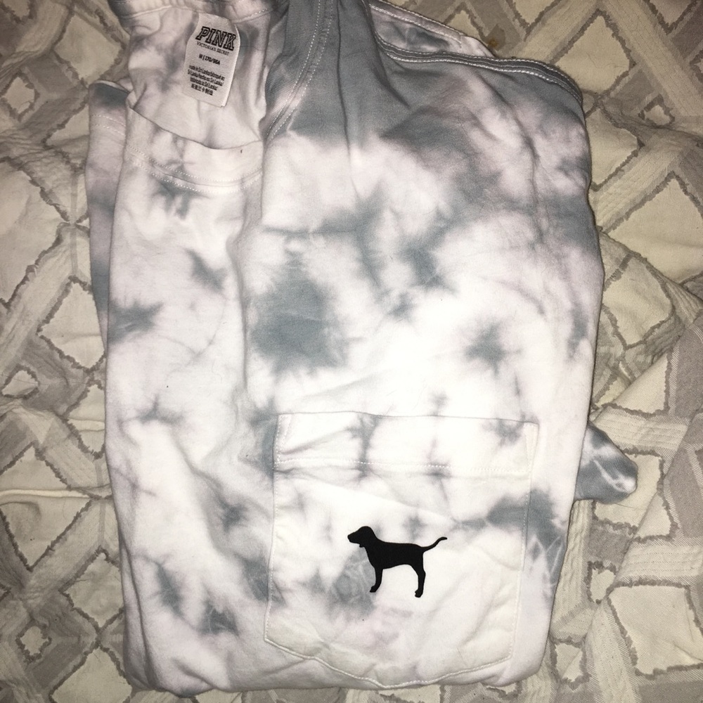 Women’s Pink Long-Sleeve Marble Shirt